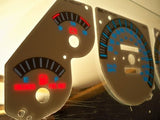 Kilometers Metric 160KPH 93 94 95 Grand Cherokee White Face Gauges Cluster Jeep
