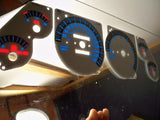 Kilometers Metric 160KPH 93 94 95 Grand Cherokee White Face Gauges Cluster Jeep