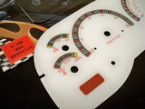 97 98 99 00 Dodge Dakota RT WHITE GLOW THROUGH GAUGES 201064RKM