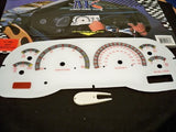 97 98 99 00 Dodge Dakota RT WHITE GLOW THROUGH GAUGES 201064RKM