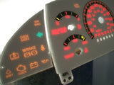 99 Only Chevy Cavalier Z24 RS AT White Face Gauges Kit