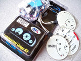 96-00 Honda Civic DX MT Manual Stick Shift White Face Cluster Glow Gauges NO/RPM