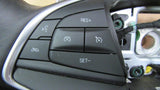 OEM 16-17 Cadillac CT6 Black Leather Steering Wheel w/ Shift Paddles 84016898