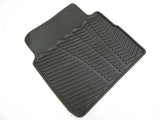 OEM 2011-2014 Hyundai Sonata Weather Rear Black Rubber Floor Mats 3QF13AC200