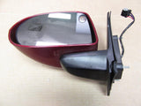 OEM 2007-2012 Jeep Compass Left Driver Side Heated Mirror Red
