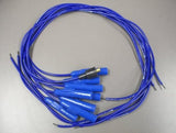 ACCEL 7540B  Spark Plug Wires Blue 5MM Straight Boots 150 Ohms FERRO-SPIRAL