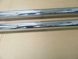 OEM 2008-2015 Nissan Titan Crew Cab Chrome Bed Tube Rails Set 999T7-WQ900CC