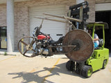 Motor City Motors TV Show Art Ice Bike Motorcycle 1981Suzuki With Title and Key