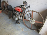 Motor City Motors TV Show Art Ice Bike Motorcycle 1981Suzuki With Title and Key