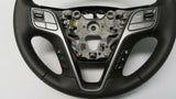 Used OEM 2016 2017 Hyundai Santa Fe NB1 Brown Leather Steering Wheel 561102WAX0UNB
