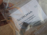 No-Drill Sunroof Moonroof Wind Bug Deflector 2002 2003 Kia Sedona with Logo OEM