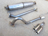 06-11 Kia Rio 5 Rio5 Performance CAT BACK Stainless Steel exhaust Muffler system