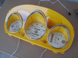 1996-2000 Honda Civic DX Automatic AT Glow Gauges & Yellow Cluster Euro Dash