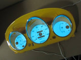 1996-2000 Honda Civic DX Manual MT Stick Glow Gauges & Yellow Cluster Euro Dash