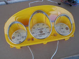 1996-2000 Honda Civic DX Manual MT Stick Glow Gauges & Yellow Cluster Euro Dash