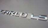 OEM GM Chevrolet Monte Carlo LS Trunk Rear Chrome Name Plate Emblem  # 15270303