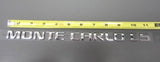 OEM GM Chevrolet Monte Carlo LS Trunk Rear Chrome Name Plate Emblem  # 15270303
