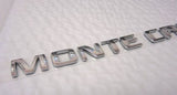 OEM GM Chevrolet Monte Carlo LS Trunk Rear Chrome Name Plate Emblem  # 15270303