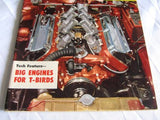 Hot Rod Magazine January 1958 '58 Fury Thunderbird Flyer '56 Merc '51 Chevy
