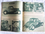 Hot Rod Magazine January 1958 '58 Fury Thunderbird Flyer '56 Merc '51 Chevy
