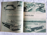 Hot Rod Magazine January 1958 '58 Fury Thunderbird Flyer '56 Merc '51 Chevy