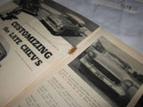 Hot Rod Magazine January 1957 '57 Ford 500 '41 Ford '54 Olds V8 '57 Merc