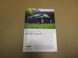 2016 Chevrolet Impala Owners Manual User Guide Reference Operator Book Fuses