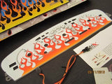 95-99 Dodge Neon Flame Indiglo White Face Glow Gauges W/ RPM Manual & Automatic