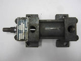 Used Parker C-2A 14 1.5" Bore 1" Stroke 250 PSI Air Heavy Duty Pneumatic Cylinder