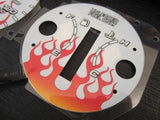96-00 Honda Civic EX LX SI Automatic AT Flamed White Face Glow Gauges 140mph