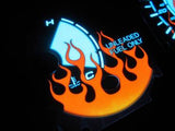 96-00 Honda Civic DX Automatic AT Transmission Flamed White Face Glow Gauges Kit
