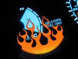 96-00 Honda Civic DX Manual Stick Shift Flamed White Face Glow Gauges Kit