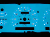 MPH 93 94 MAZDA B2300 B3000 B4000 Ranger Explorer White Face Glow Gauges