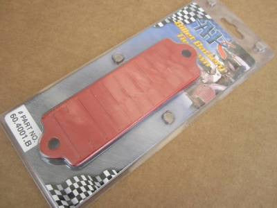 Honda Civic All 2006-2011 Billet Battery Strap Tie Down Powder Coated Flamed Red