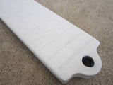 Honda Civic 2006-2011 Billet Battery Strap Tie Down Powder Coated Gloss White