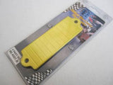 Honda Civic 06 07 08 09 10 11 Billet Battery Strap Tie Down Gloss Yellow By APC