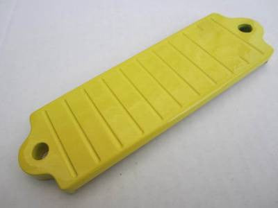 Honda Civic 06 07 08 09 10 11 Billet Battery Strap Tie Down Gloss Yellow By APC