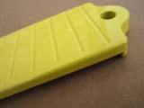 Honda Civic 06 07 08 09 10 11 Billet Battery Strap Tie Down Gloss Yellow By APC