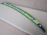 11 12 13 OEM Ford Fiesta 4 Door Rear Trunk Lid Spoiler Lip Lime Squeeze Green