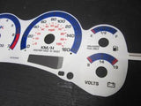 KPH 1998-2003 GMC Sonoma Chevrolet S10 & Blazer MT Stick White Face Glow Gauges