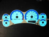 KPH 1998-2003 GMC Sonoma Chevrolet S10 & Blazer MT Stick White Face Glow Gauges