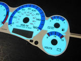 KPH 1998-2003 GMC Sonoma Chevrolet S10 & Blazer MT Stick White Face Glow Gauges