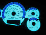 KPH 1998-2003 GMC Sonoma Chevrolet S10 & Blazer MT Stick White Face Glow Gauges