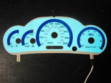 *00-05* Kilometers Per Hour 180kph Chevy Cavalier w/RPM White Face Glow Gauges Kit