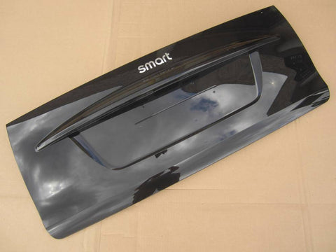 OEM 2008-2015 Smart Car Fortwo Rear Tailgate Trunk Lid Panel Cover W/ Emblem - Black