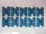 Mercedes Benz SMART CAR ForTwo Pack Of 10 Speedfix Clips Blue 0007371 V000 NEW