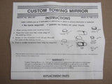 Custom Towing Mirror Extensions 1992-1995 Dodge Caravan Plymouth Voyager 3300