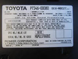 OEM Toyota Scion Pioneer CD/MP3 Player AM/FM Radio Sat Ready Non JBL PT546-00080