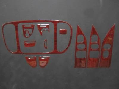 1999-2003 Ford F-150 2 or 4 Door Extended Cab Dash Trim Overlay Rose Wood Look