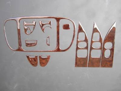 1999-2003 Ford F-150 2 or 4 Door Extended Cab Dash Kit Trim Overlay Regal Burl